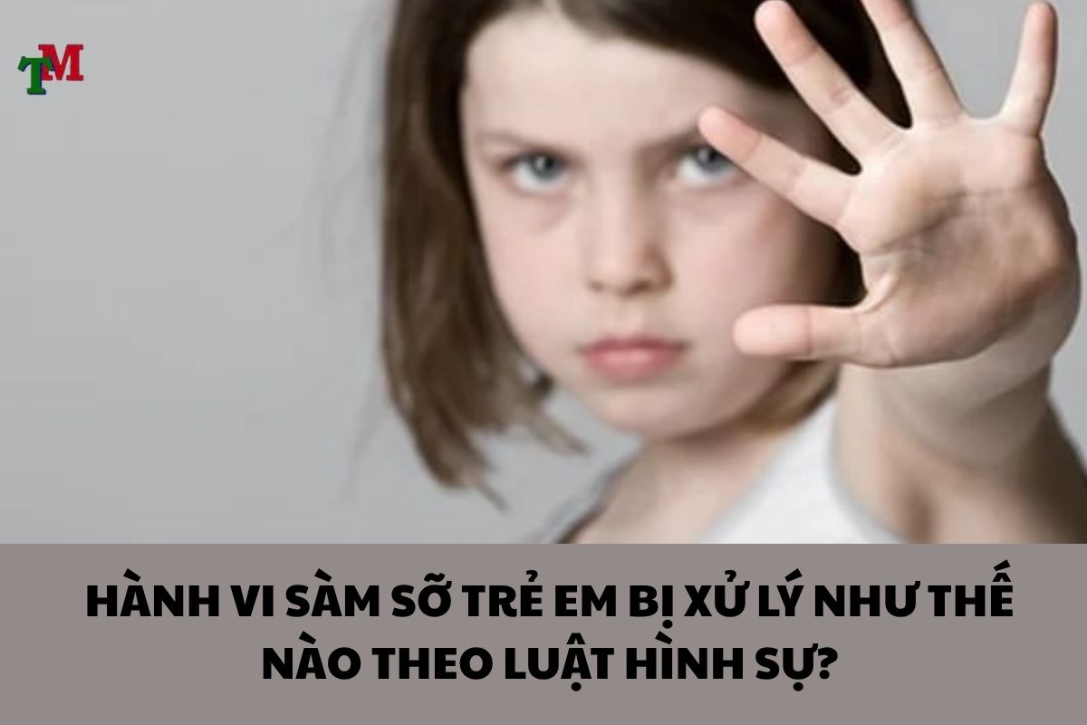 Hành vi sàm sỡ trẻ em dưới 16 tuổi bị xử lý như thế nào theo quy định pháp luật? 2 SAM SO TRE EM 3 1
