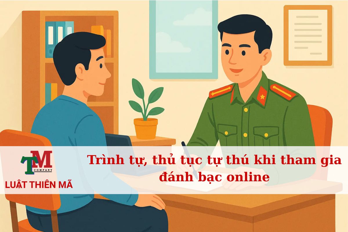 Tự thú khi đánh bạc online có được giảm nhẹ hình phạt không? 3 Mức phạt có thể sau khi tự thú khi đánh bạc online