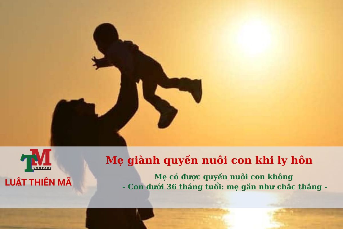 Mẹ giành quyền nuôi con khi ly hôn: 5 yếu tố giúp tăng tỷ lệ thắng tại Tòa 1 Mẹ có được quyền nuôi con Con dưới 36 tháng tuổi mẹ gần như chắc thắng không