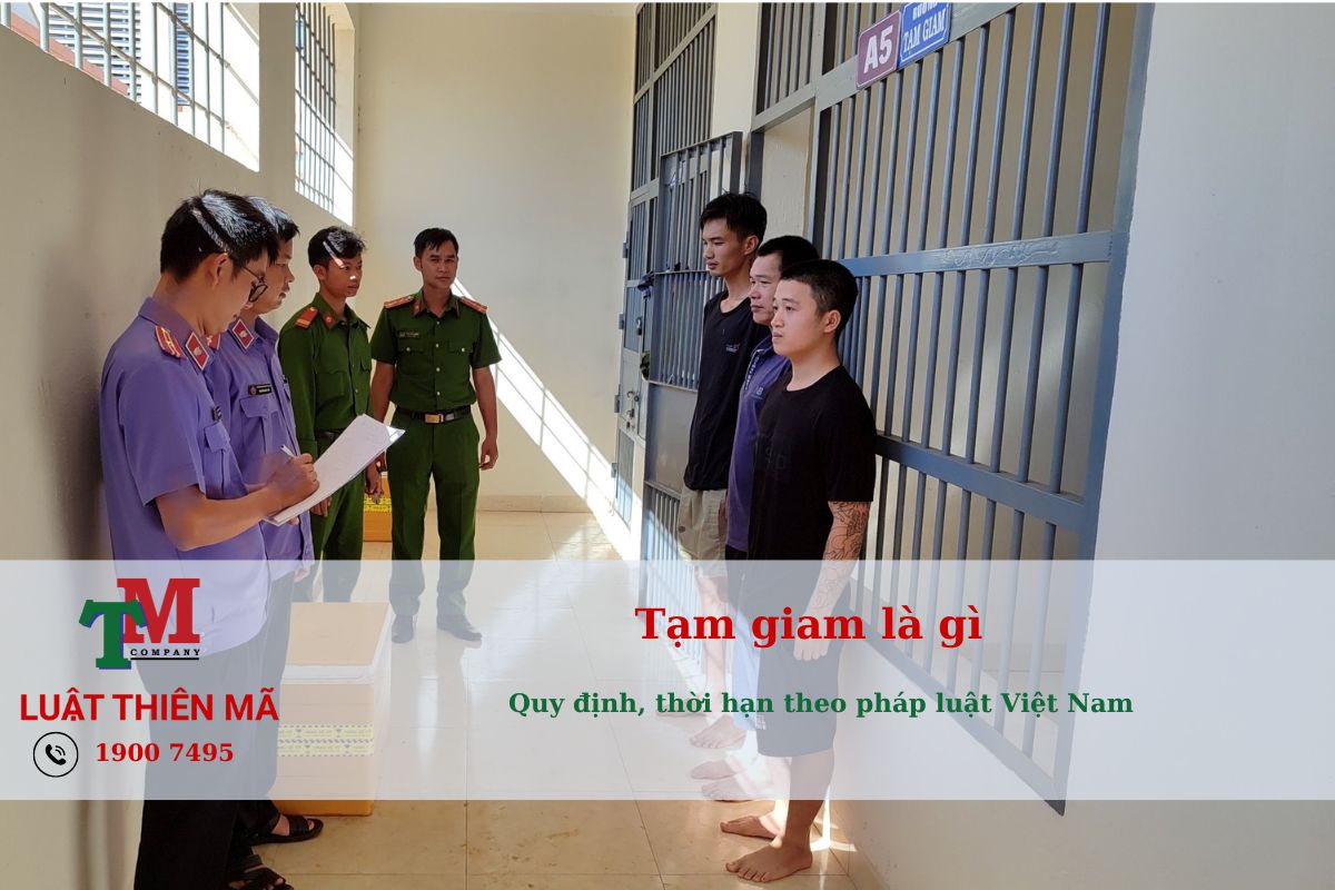 Tạm giam là gì - Quy định - thời hạn theo pháp luật Việt Nam