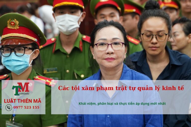 Các tội xâm phạm trật tự quản lý kinh tế