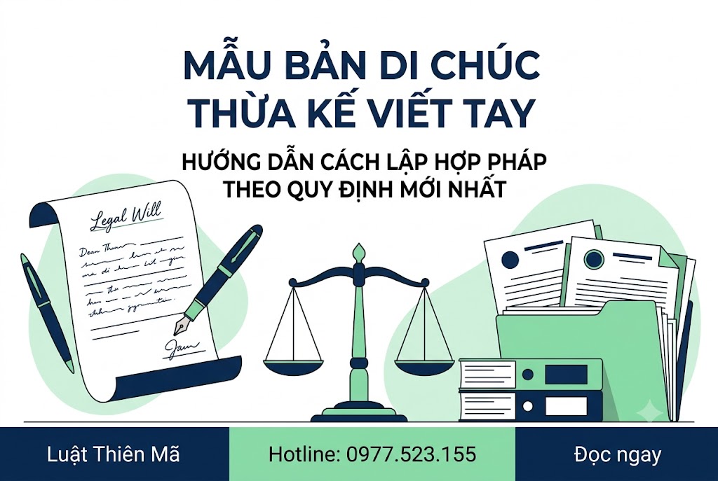 Mẫu di chúc viết tay mới nhất: Hướng dẫn lập di chúc hợp pháp 2 hướng dẫn viết bản di chúc viết tay đúng quy định pháp luật