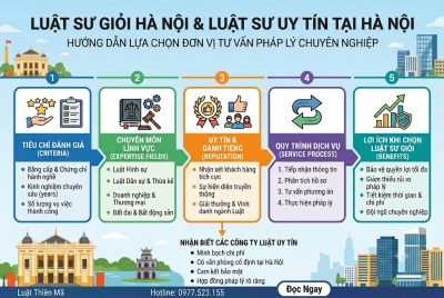 Luật sư Hà Nội giỏi và uy tín