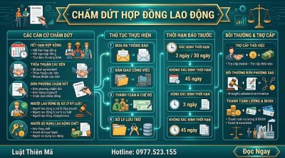 Chấm dứt hợp đồng lao động Quy định, thủ tục và bồi thường mới nhất