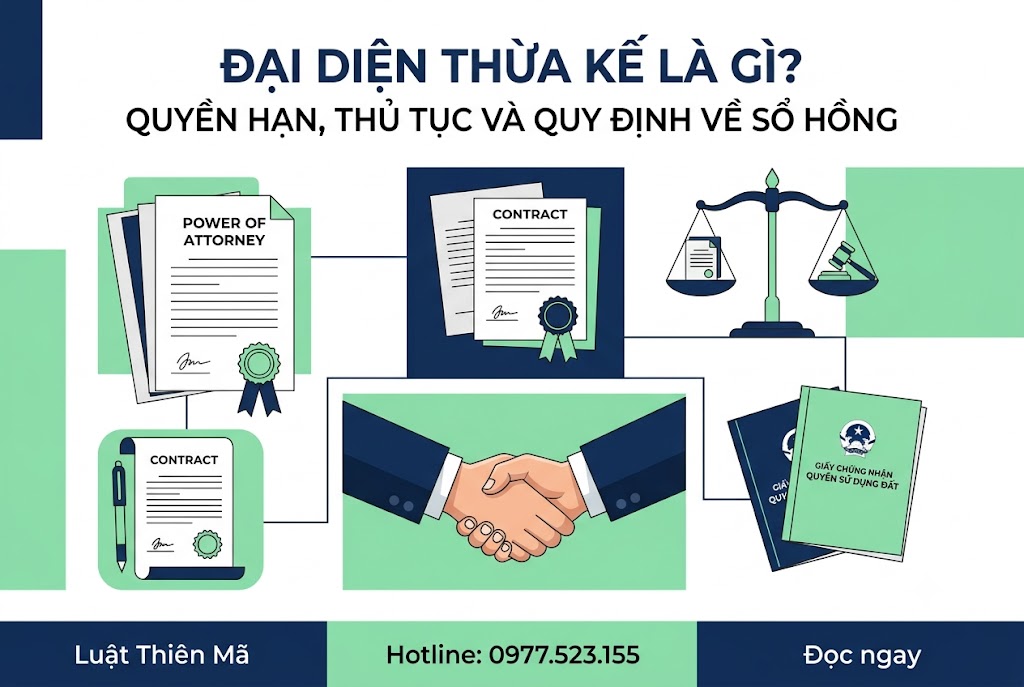 Đại diện thừa kế là gì - quyền hạn và thủ tục với sổ đỏ sổ hồng