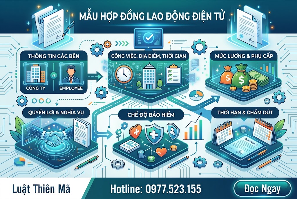 Hợp đồng lao động điện tử Quy định, cách ký và mẫu mới