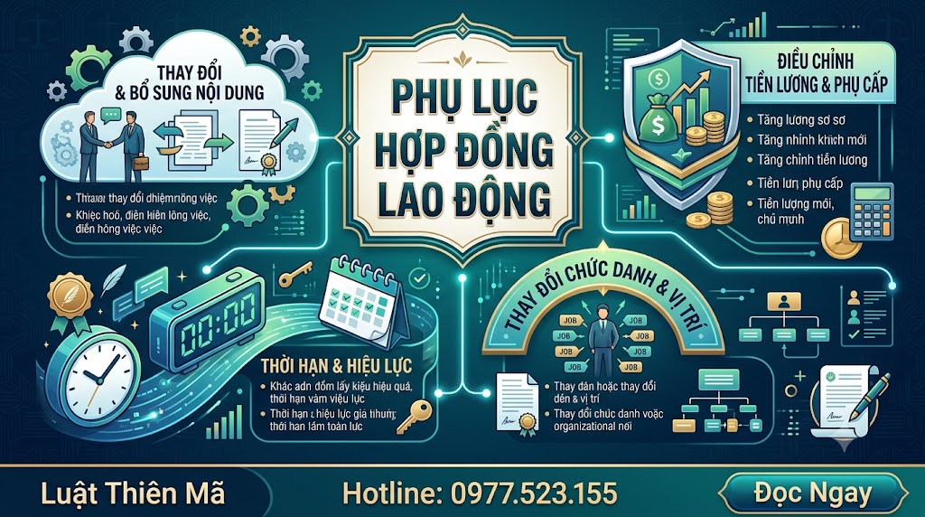 Phụ lục hợp đồng lao động: Mẫu tăng lương và hướng dẫn mới nhất 1 Phụ lục hợp đồng lao động