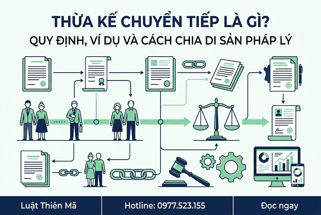 Thừa kế chuyển tiếp là gì- Quy định, ví dụ và cách chia di sản