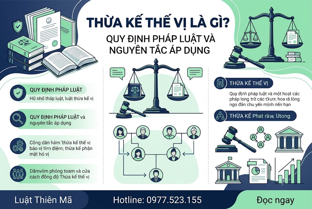 Thừa kế thế vị là gì - quy định và nguyên tắc áp dụng