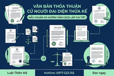 mẫu văn bản thỏa thuận cử người đại diện thừa kế mới nhất